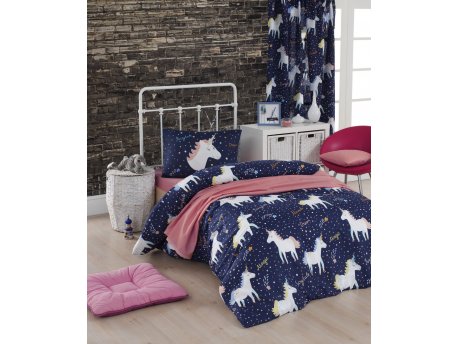 L`ESSENTIEL MAISON Posteljina (135 x 200) Magic Unicorn Dark Blue