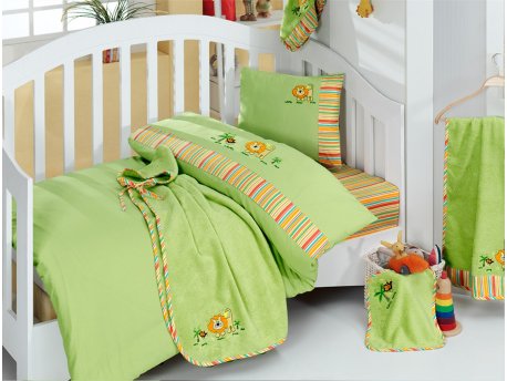L`ESSENTIEL MAISON Posteljina za bebe King Green
