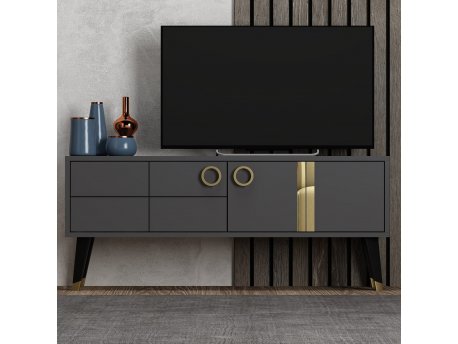 HANAH HOME TV polica Eagle Anthracite (327ODS1142)
