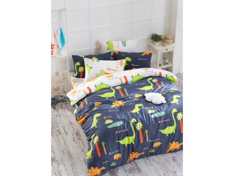 L`ESSENTIEL MAISON Komplet posteljina (240 x 220) Dinolar Dark Blue vPoly