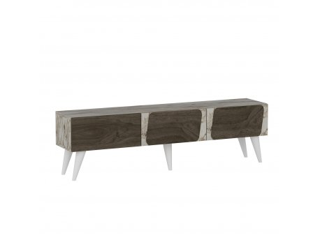 HANAH HOME TV polica Veas Marble Walnut (327ODS1134)