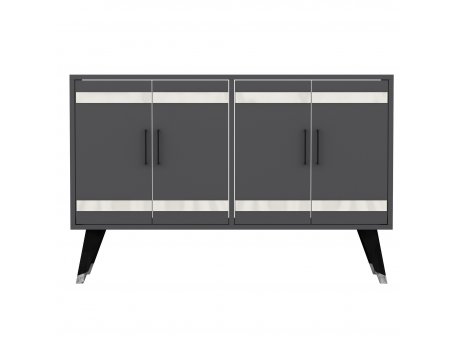HANAH HOME TV polica Ilda Anthracite (327ODS1133)