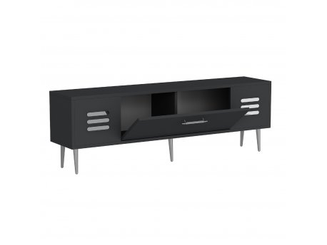 HANAH HOME TV polica Paradise Anthracite Silver (475OLV1440)