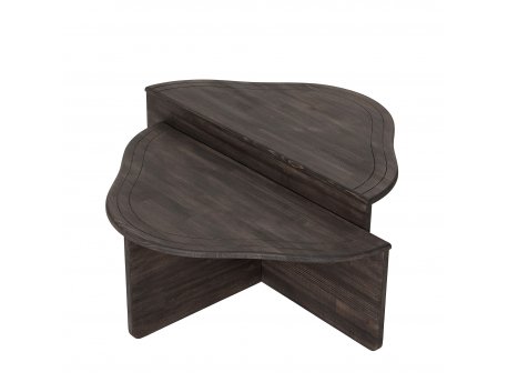 HANAH HOME Sto za dnevnu sobu Altopiano Anthracite