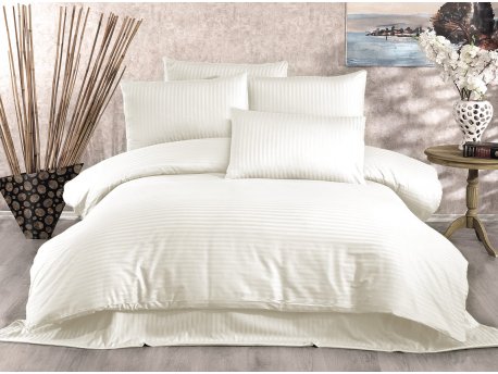 L`ESSENTIEL MAISON Satenska posteljina (240 x 220) Lilyum Cream