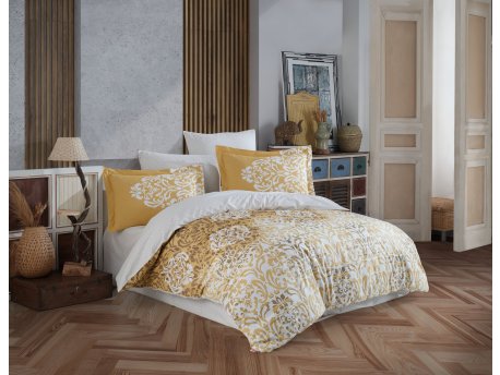 L`ESSENTIEL MAISON Poplin posteljina (200 x 220) Serenity Gold