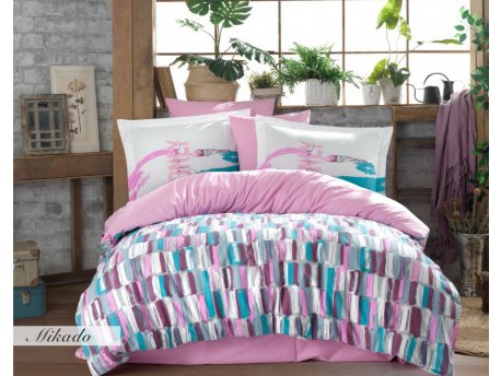 L`ESSENTIEL MAISON Poplin posteljina (160 x 220) Mikado Pink