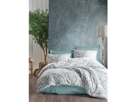 L`ESSENTIEL MAISON Ranforce posteljina (240 x 220) Lendell Mint