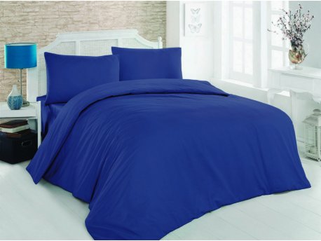 L`ESSENTIEL MAISON Ranforce posteljina (240 x 220) Dark Blue