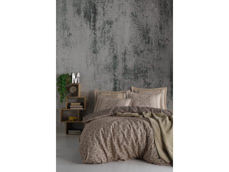 L`ESSENTIEL MAISON Ranforce posteljina (240 x 220) Minimal Brown