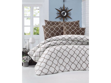 L`ESSENTIEL MAISON Ranforce posteljina (240 x 220) Symbol White