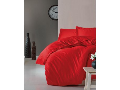 L`ESSENTIEL MAISON Premium satenska posteljina Elegant Red