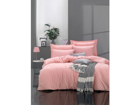 L`ESSENTIEL MAISON Ranforce posteljina (200 x 220) Fresh Color Pink