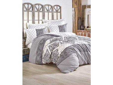 L`ESSENTIEL MAISON Ranforce posteljina (200 x 220) Alope Grey
