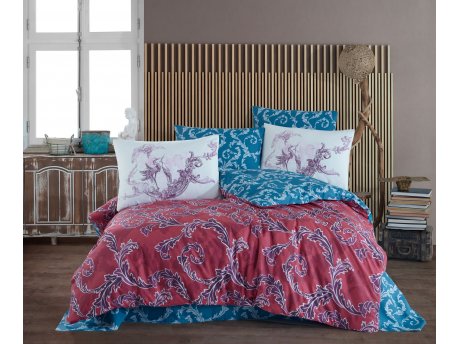 L`ESSENTIEL MAISON Ranforce posteljina (200 x 220) Avangarde Red