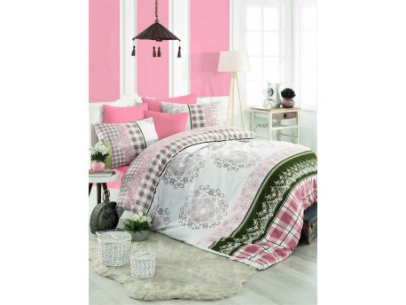 L`ESSENTIEL MAISON Ranforce posteljina (200 x 220) Nazenin Pink