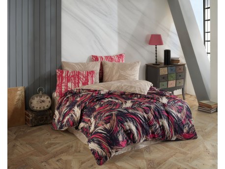 L`ESSENTIEL MAISON Ranforce komplet posteljina (160 x 220) Othello Navy Blue