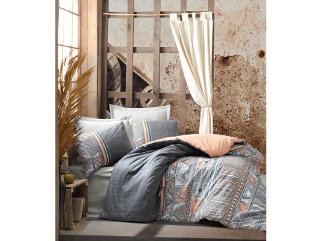 L`ESSENTIEL MAISON Ranforce posteljina (135 x 200) Adiel Grey