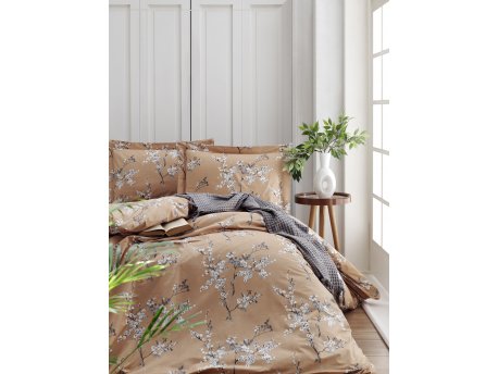 L`ESSENTIEL MAISON Ranforce posteljina (140 x 200) Chicory Orange