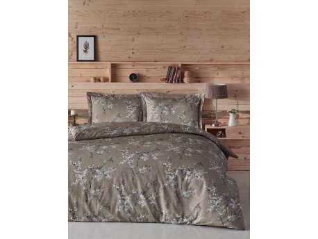 L`ESSENTIEL MAISON Ranforce posteljina (155 x 220) Chicory Brown
