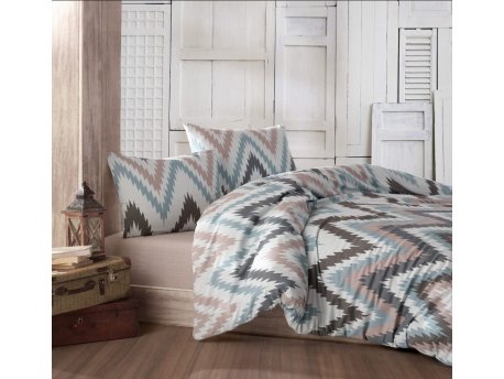 L`ESSENTIEL MAISON Ranforce posteljina (260x220) Zikzak