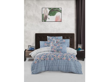 L`ESSENTIEL MAISON Ranforce posteljina (260x220) Alvina Blue