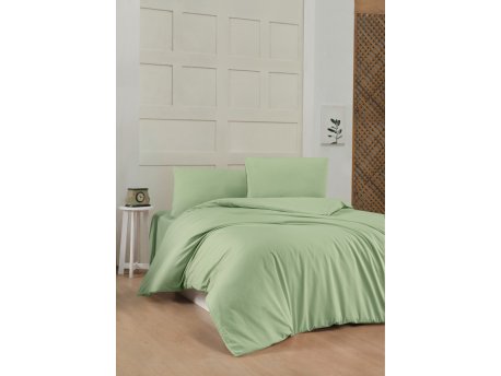 L`ESSENTIEL MAISON Ranforce posteljina (260x220) Light Green