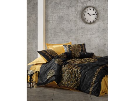 L`ESSENTIEL MAISON Satenska posteljina (135x200) Alvina Gold