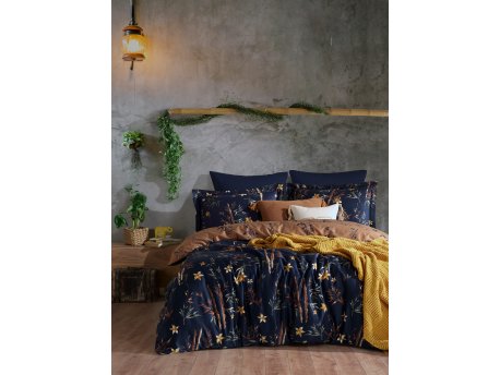 L`ESSENTIEL MAISON Satenska posteljina (135x200) Bamboo Flower