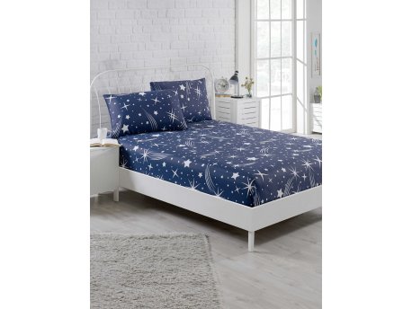 L`ESSENTIEL MAISON Posteljina Halley Dark Blue