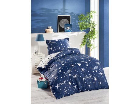 L`ESSENTIEL MAISON Posteljina (140x200) Halley Dark Blue