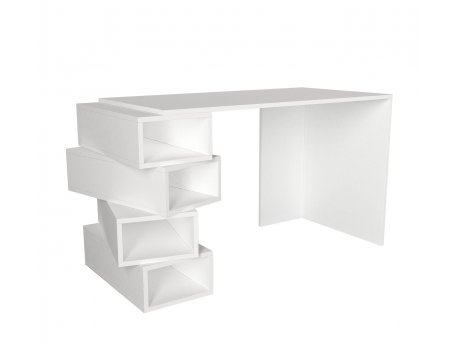 HANAH HOME Radni sto Jenga White
