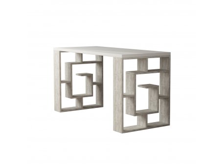 HANAH HOME Radni sto Maze White Ancient White