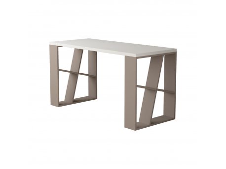 HANAH HOME Radni sto Honey White Light Mocha