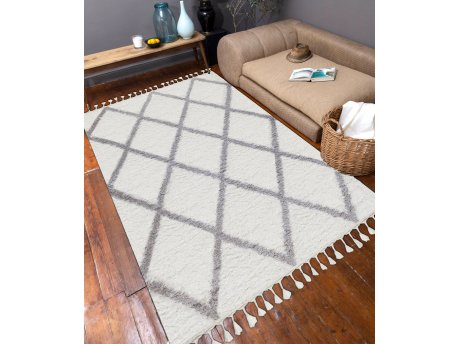Conceptum Hypnose Tepih (160x230) 0500E White Grey
