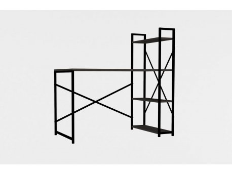 HANAH HOME Radni sto Zernez Anthracite