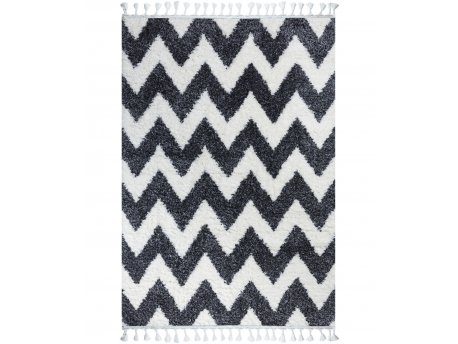 Conceptum Hypnose Tepih (80x150) 4545A White Anthracite