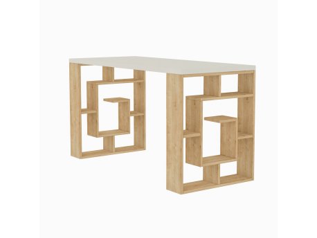 HANAH HOME Radni sto Maze White Oak