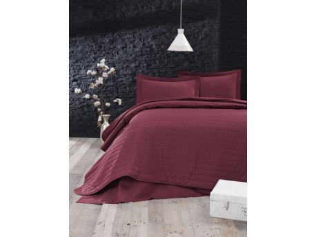 L`ESSENTIEL MAISON Prekrivač Monart Claret Red
