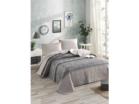 L`ESSENTIEL MAISON Prekrivač sa jastucnicama Creative Grey