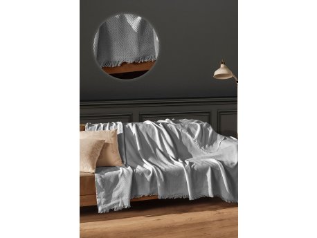 L`ESSENTIEL MAISON Prekrivač Merlin Light Grey