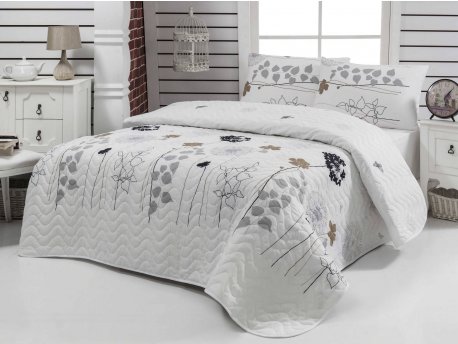 L`ESSENTIEL MAISON Prekrivač Atlantis White (240x220)