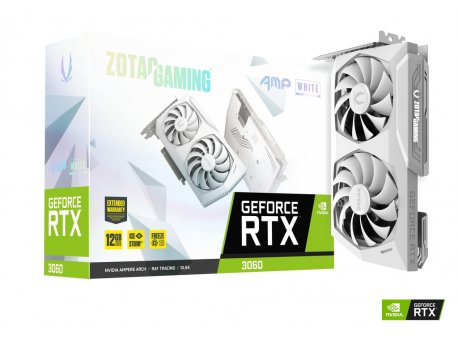 ZOTAC Grafička karta Zotac Gaming Geforce RTX 3060 AMP White Edition 12GB 192 bit 3xDP/HDMI