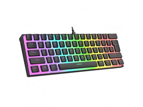 RAMPAGE RADIANT K11 Red Switch US Black gaming tastatura