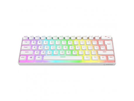 RAMPAGE RADIANT K11 Blue Switch US Bela Gaming tastatura