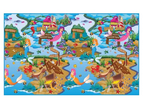 ROLLMATZ Podloga za igranje Morska Sirena 200 x 120cm