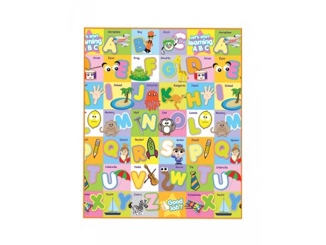 ROLLMATZ Podloga za igranje Slova 100 x 120cm