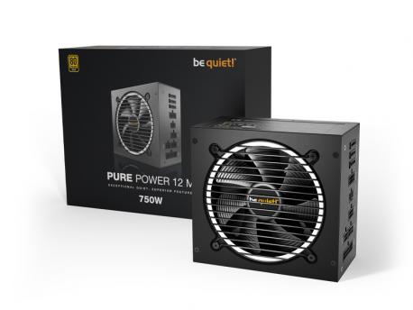BE QUIET Pure Power 12M 750W BN343 Gold modularno napajanje