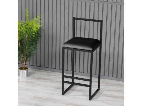 HANAH HOME Barska stolica Nordic Black 118BRN1172