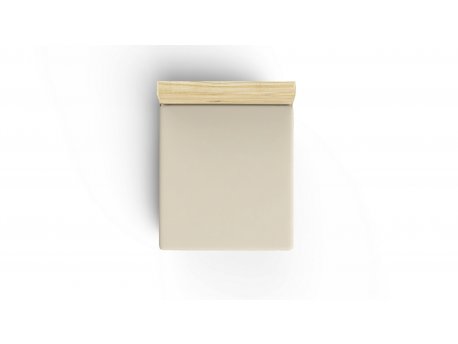 L`ESSENTIEL MAISON Ranforce dušečni čaršav (90x190) Cream